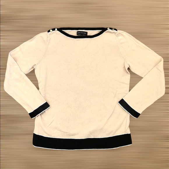 (2/40) full sleeve beige sweater - Picture 1 of 4